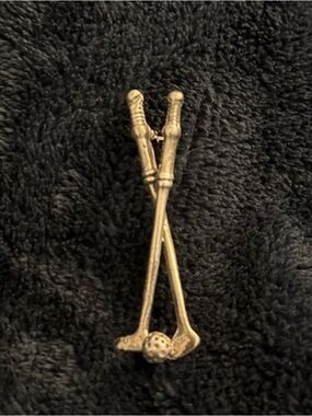 Taxco Mexico Molina Sterling Golf Clubs Pin/Brooch